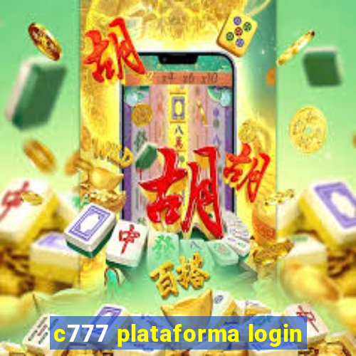 c777 plataforma login